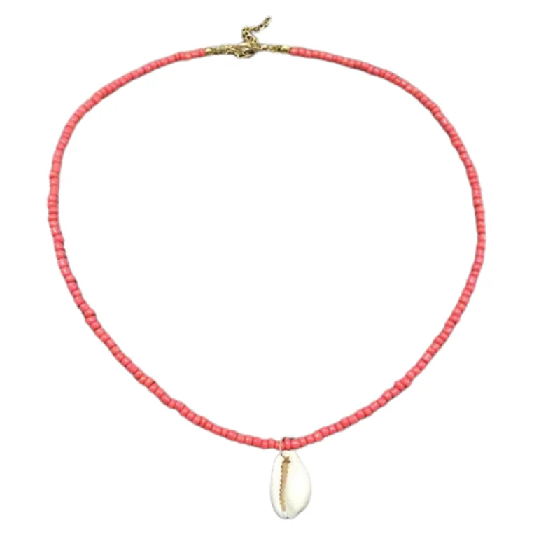 Collier Perle Couleur Coquillage