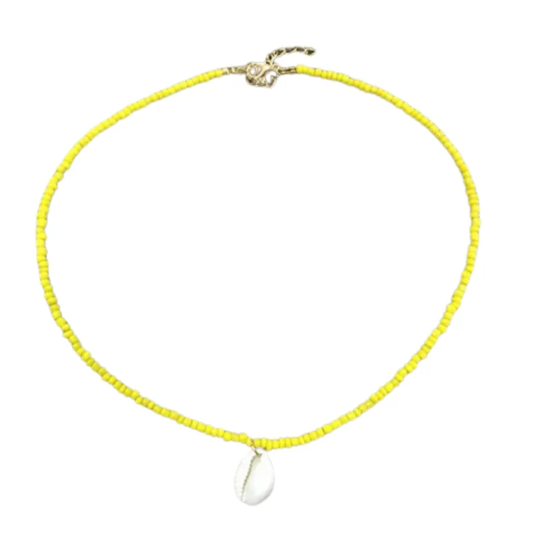 Collier Perle Couleur Coquillage