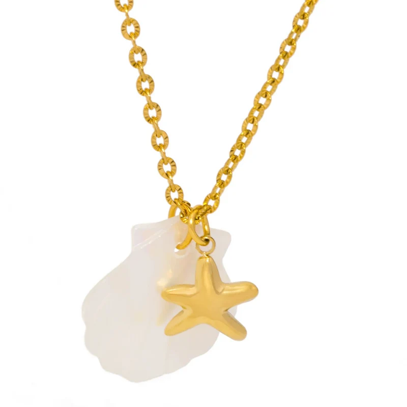 Collier Coquillage Nacre
