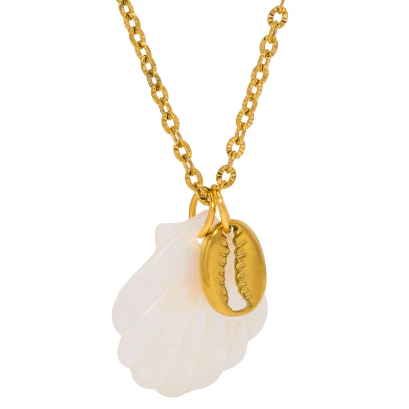 Collier Coquillage Nacre