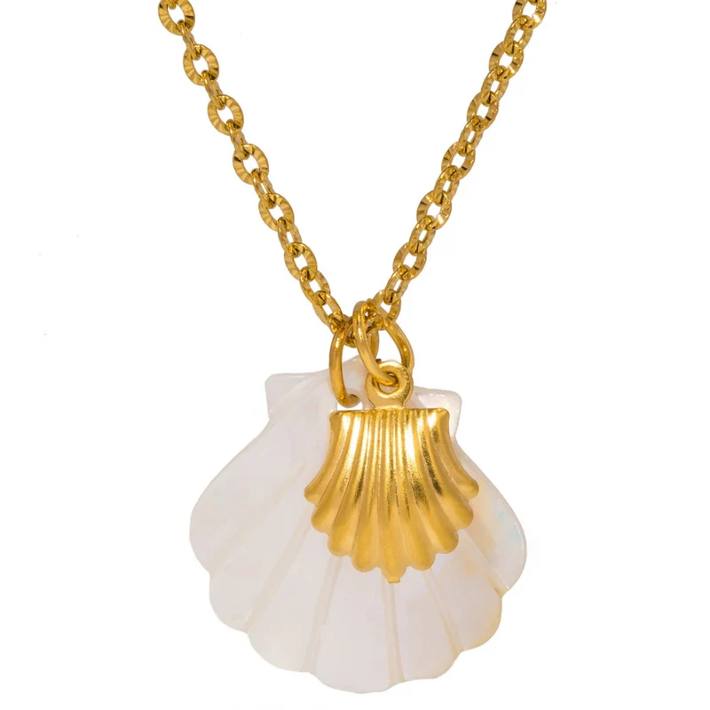 Collier Coquillage Nacre