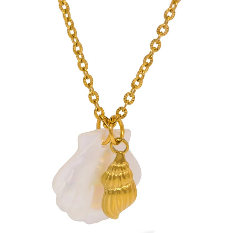 Collier Coquillage Nacre