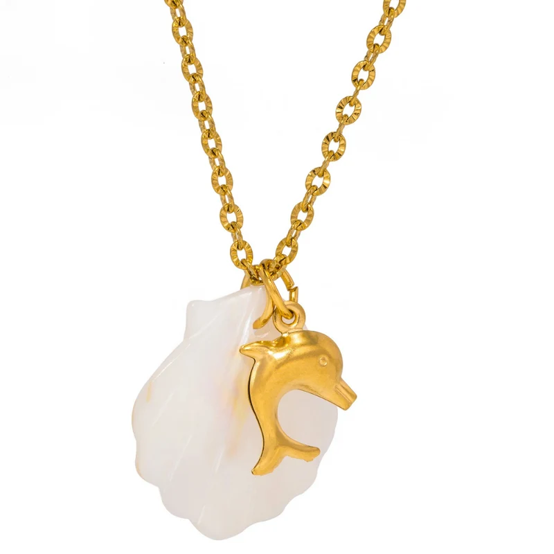 Collier Coquillage Nacre