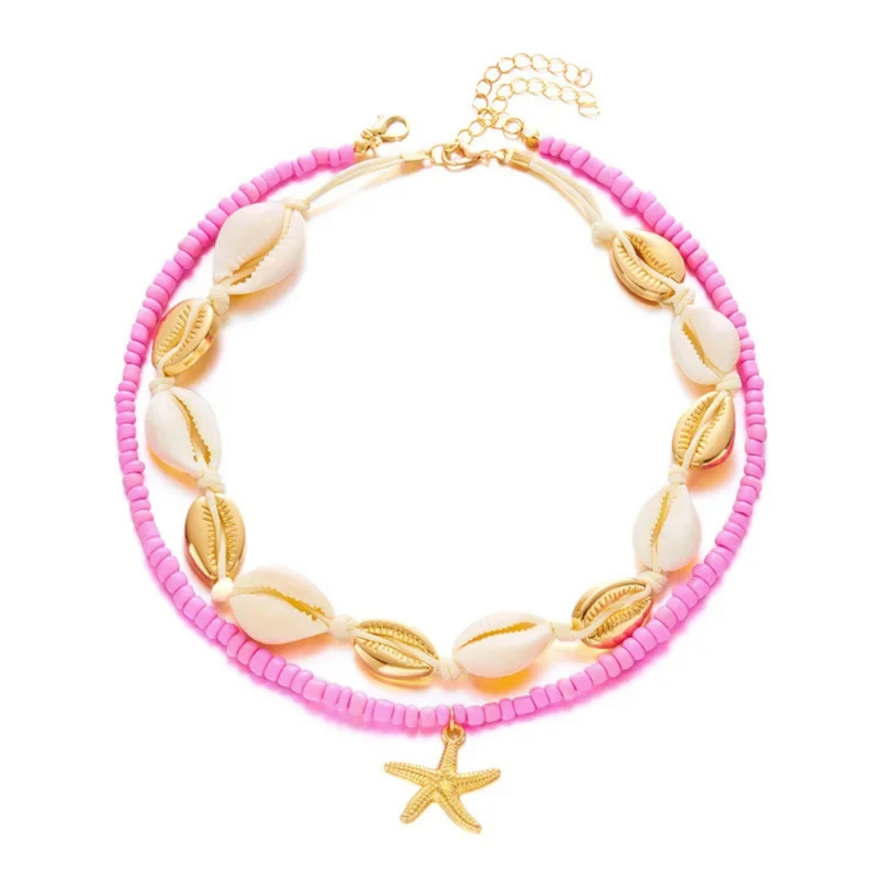 Double Collier Coquillage