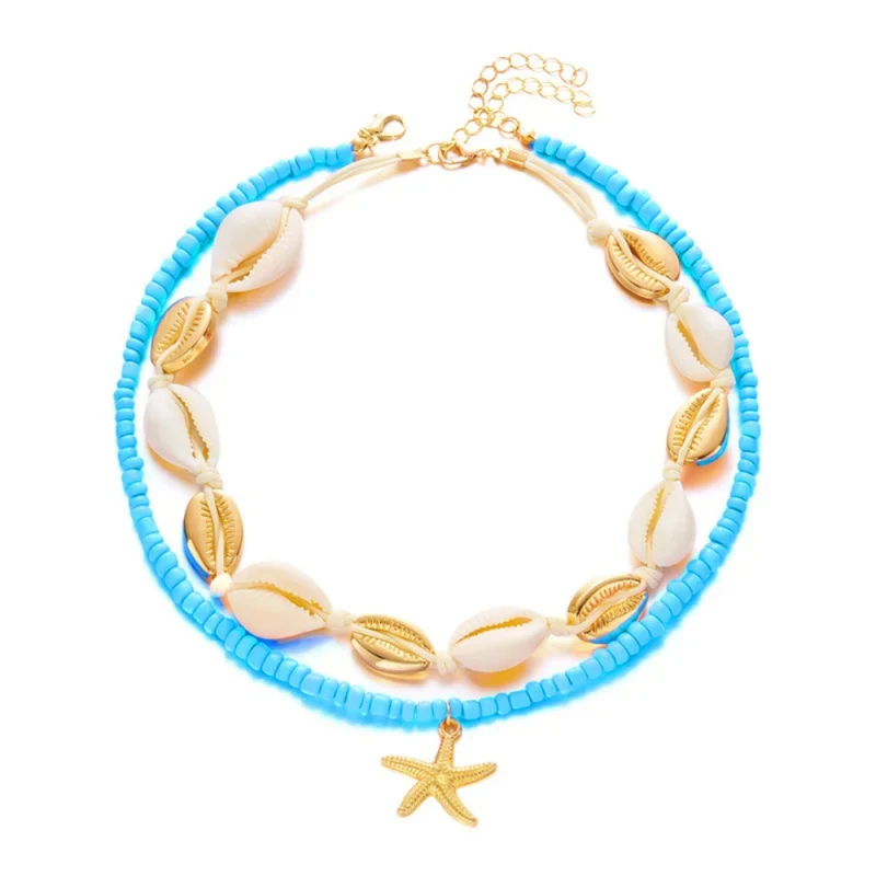 Double Collier Coquillage