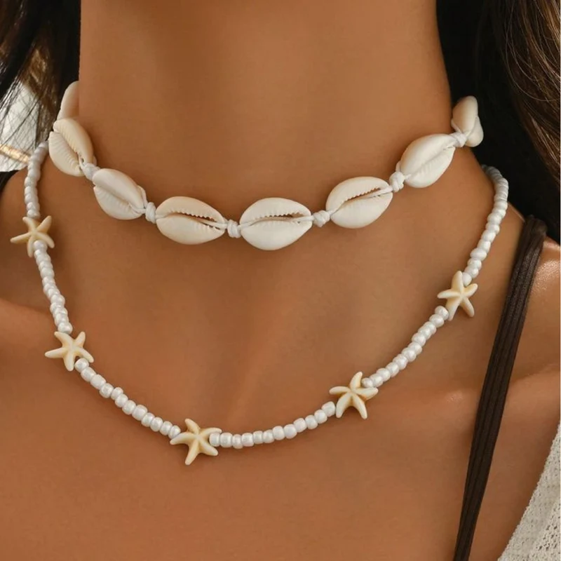 Collier Coquillage Cauris