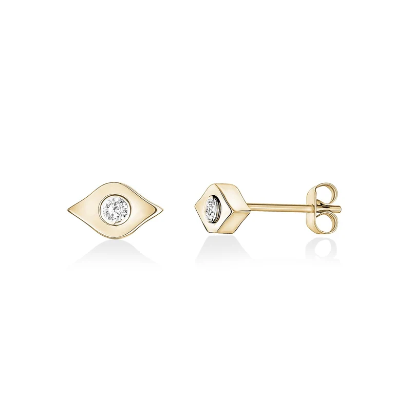 Boucles d'oreilles oeil maléfique