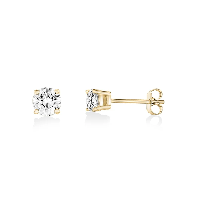 5mm Cubic Zircon Studs