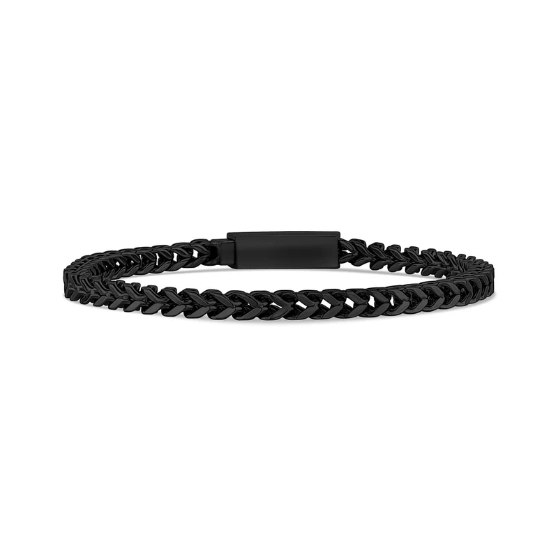 Bracelet à maillons Franco de 4 mm