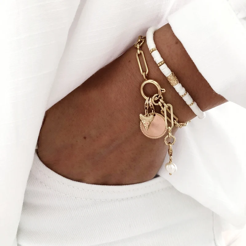 Bracelet "Heida" plaqué or