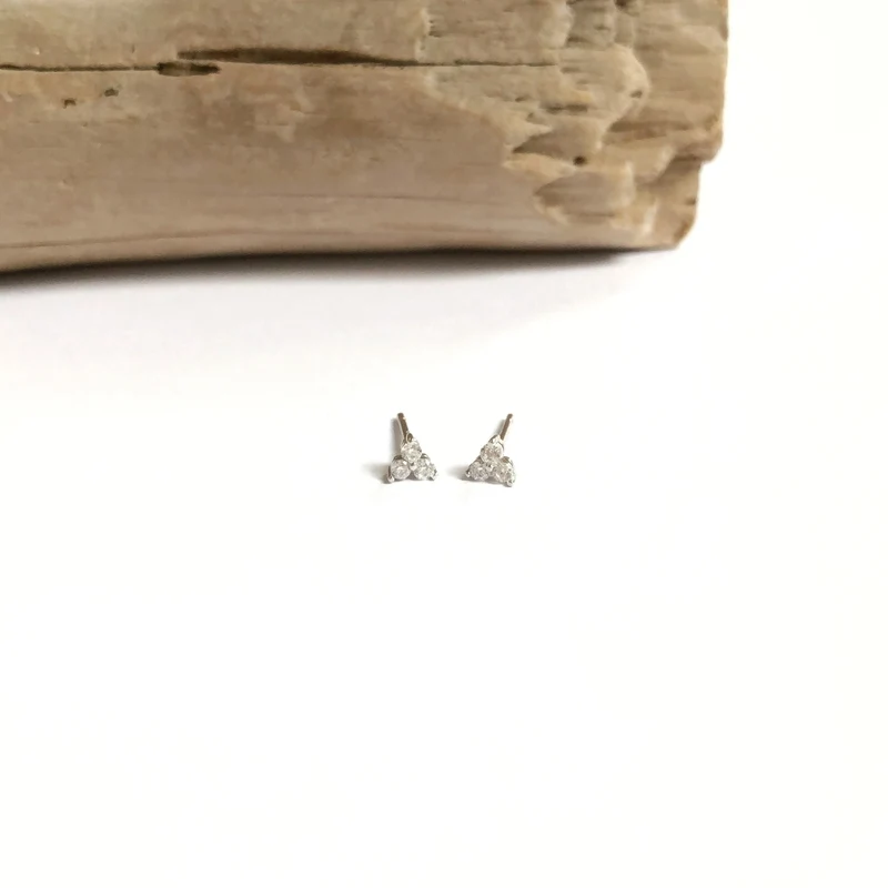 Boucles d'oreilles "Leonie" argent
