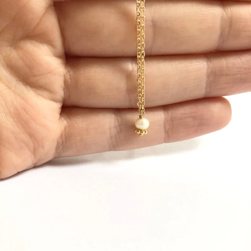 Collier "Made" plaqué or