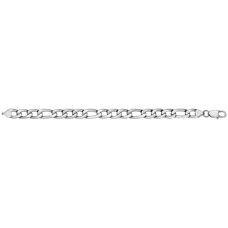 Bracelet à maillons Figaro 10 mm