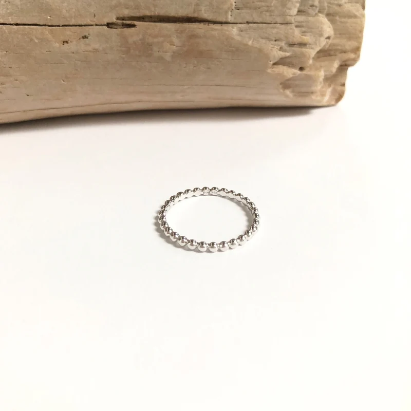 Bague "Melo" argent