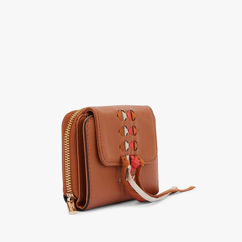 Portefeuille beige Labro