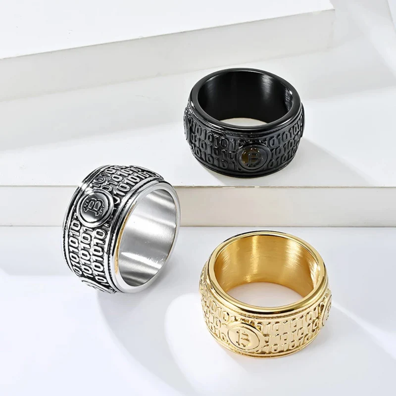 Bague Bitcoin