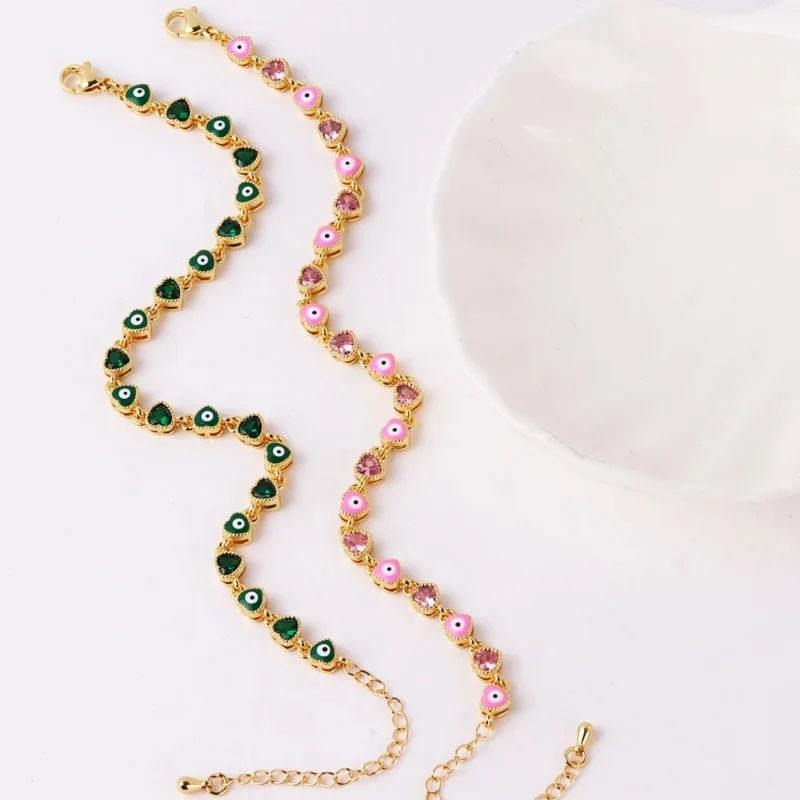 Bracelet Œil Blanc Femme