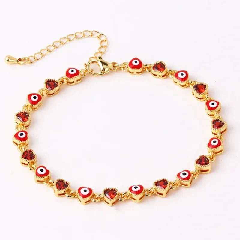Bracelet Œil Rouge Femme