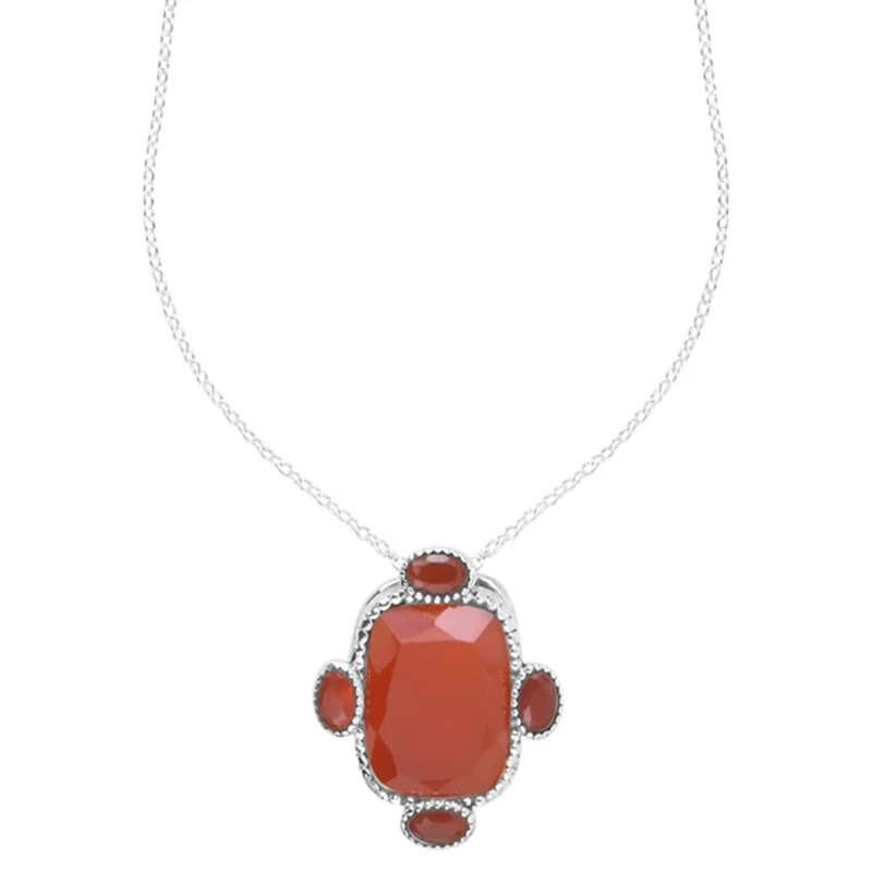 Collier Le Monde de Frida Cornaline