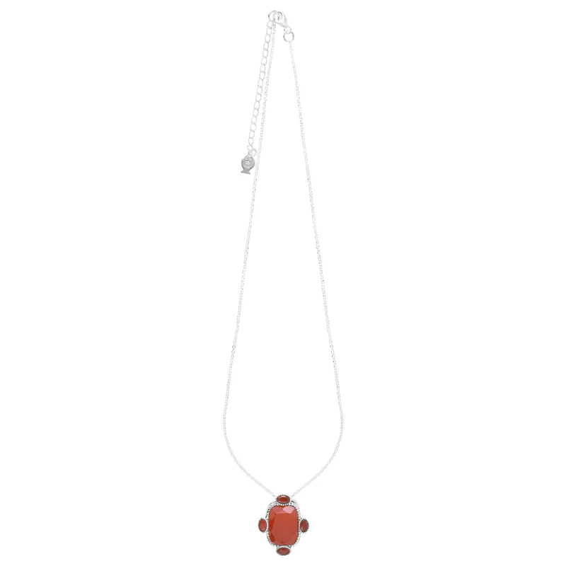 Collier Le Monde de Frida Cornaline