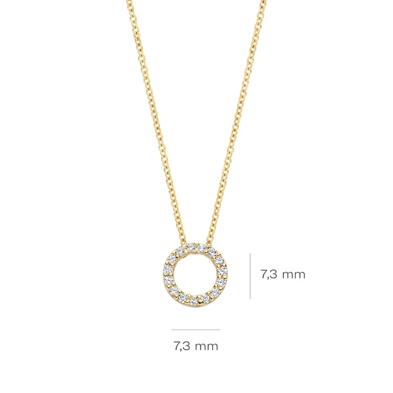 Blush Collier Or 14 carats 3065YZI
