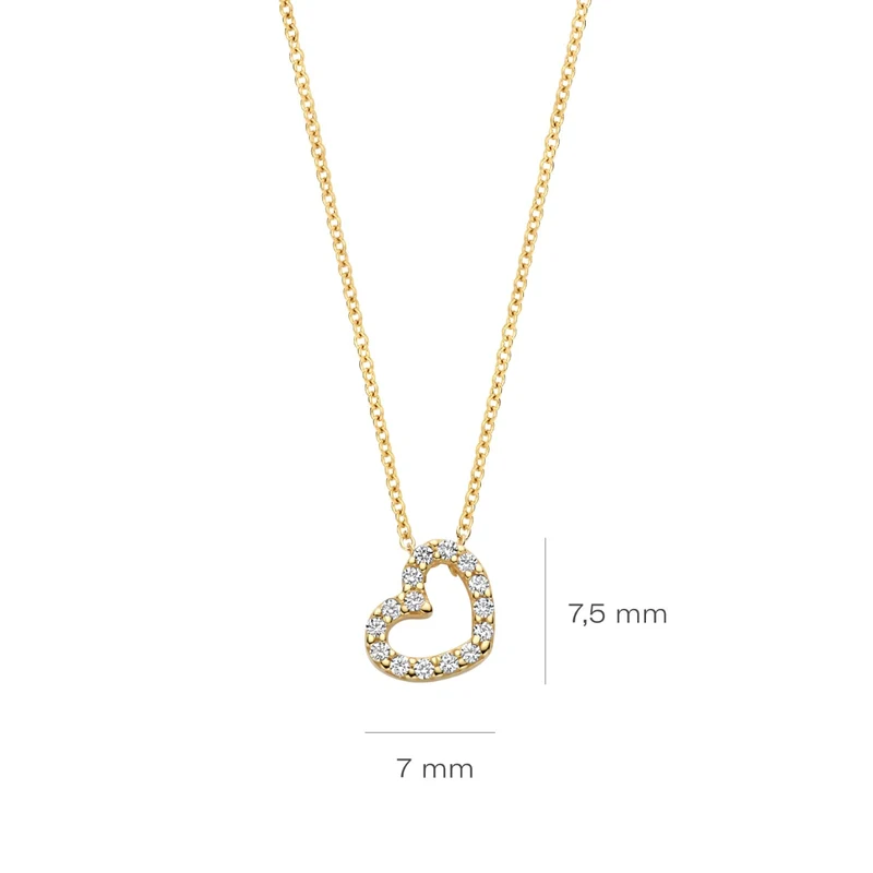 Blush Collier Or 14 carats 3072YZI