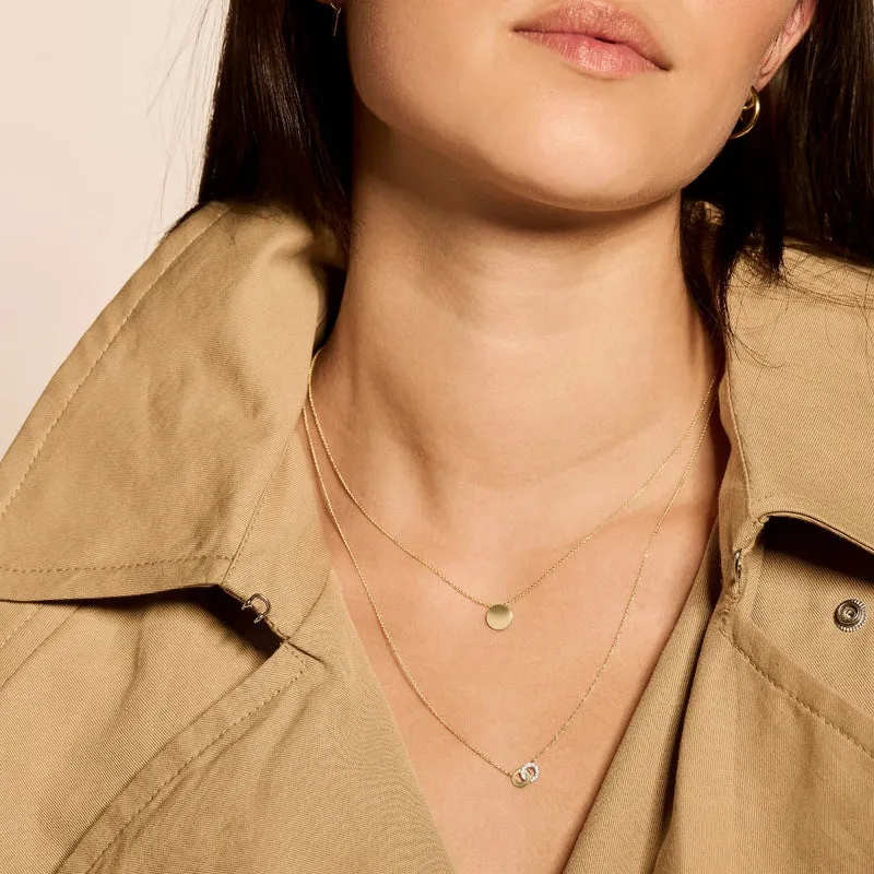 Blush Collier Or 14 carats 3126YZI