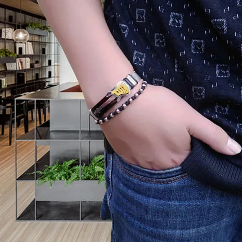 Bracelet Guitare Homme