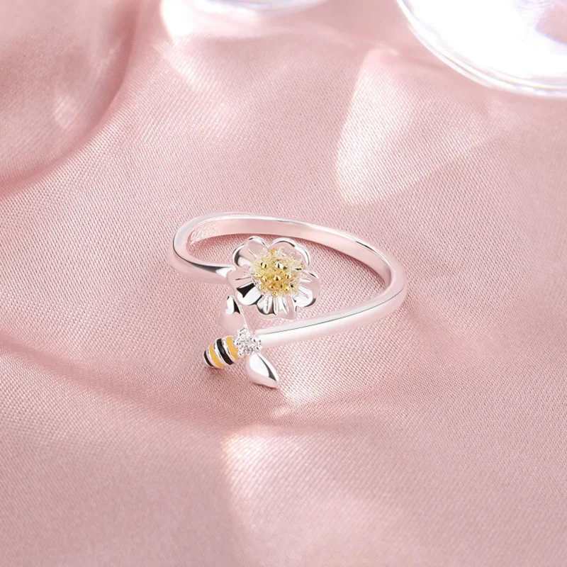 Bague Abeille Ajustable