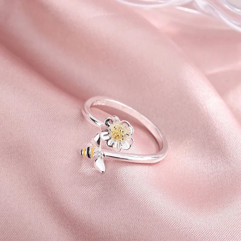 Bague Abeille Ajustable