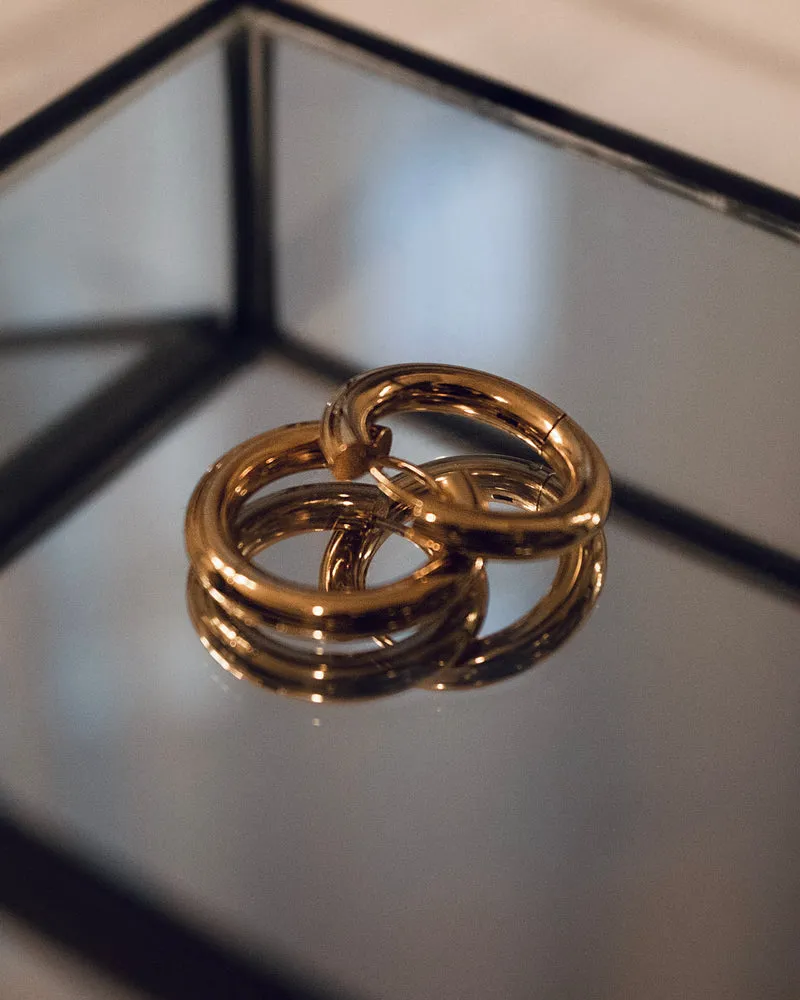 Boucles d'oreilles Halo