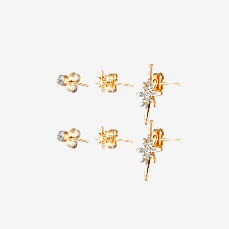 Set étoile strass
