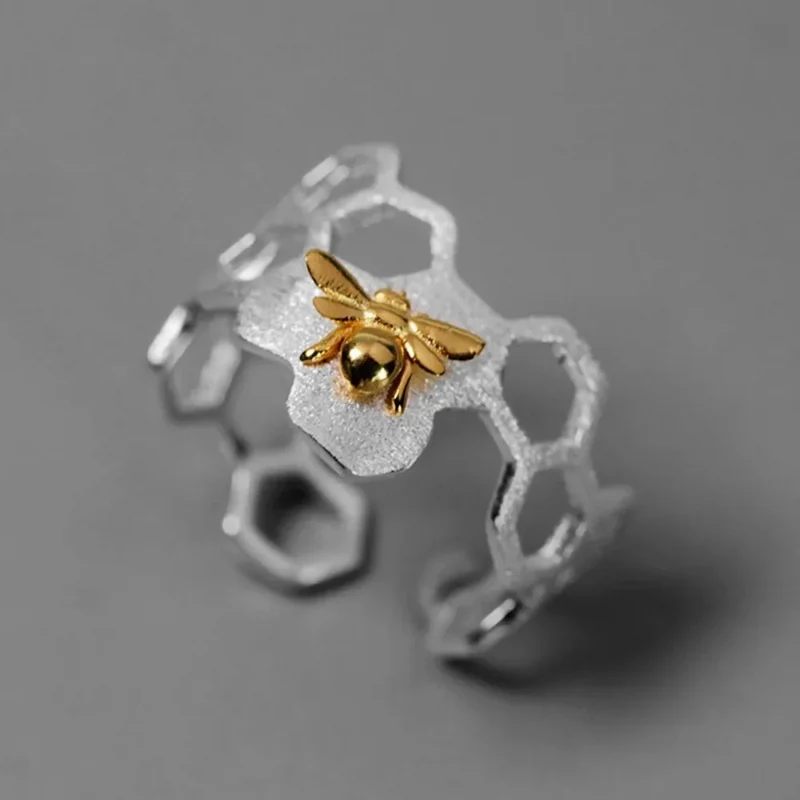Bague Nid d'Abeille