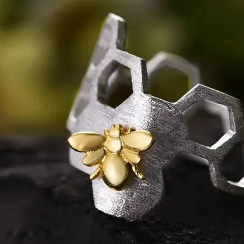 Bague Nid d'Abeille