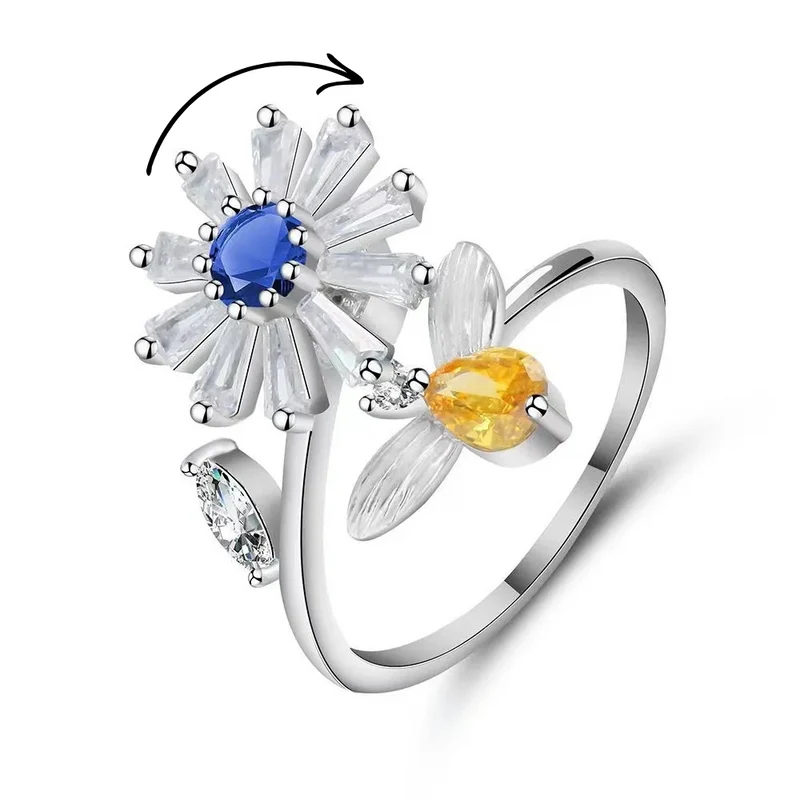 Bague Abeille Anti-Stress