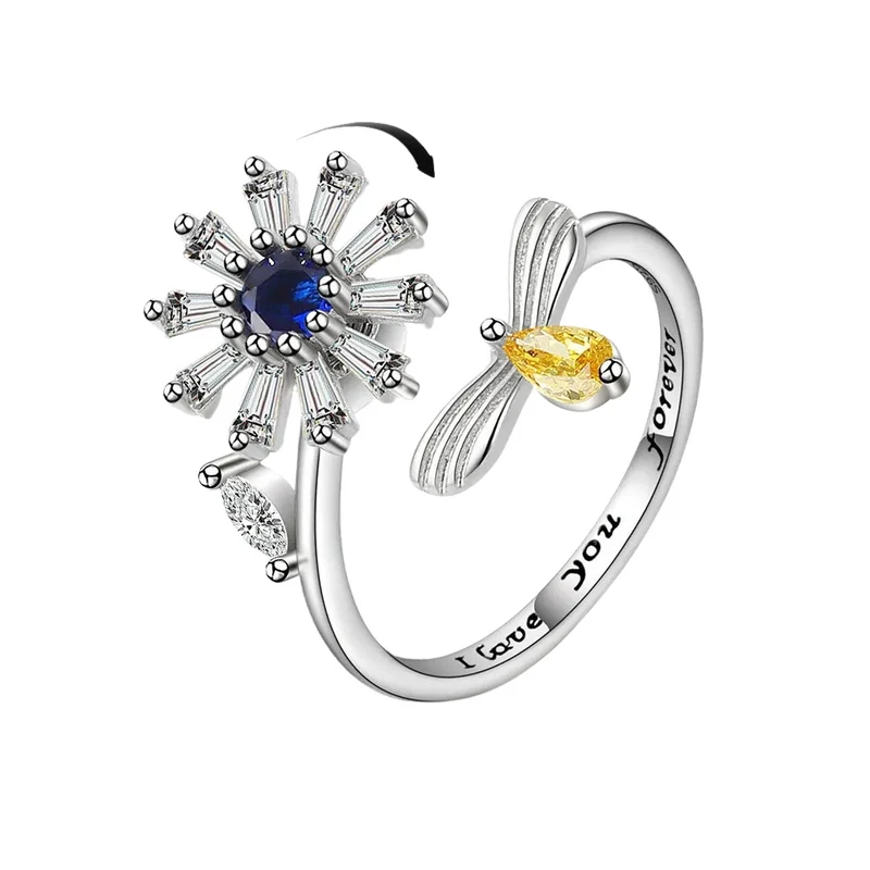 Bague Abeille Anti-Stress
