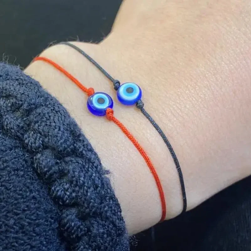 Bracelet Œil Fil Noir