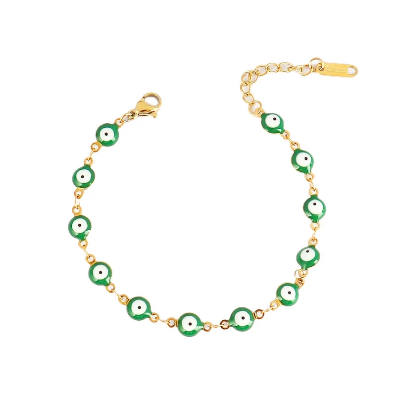 Bracelet Œil Vert