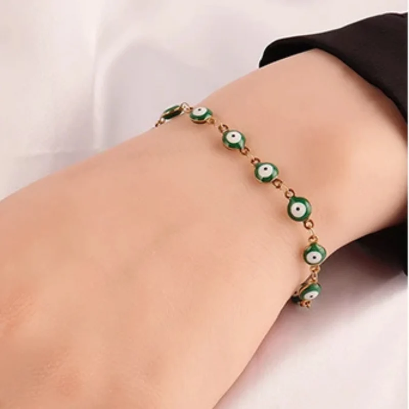 Bracelet Œil Vert