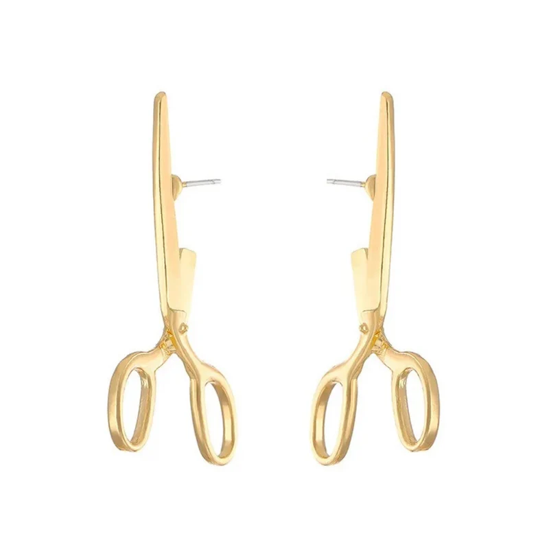 Boucle d'Oreilles Ciseaux