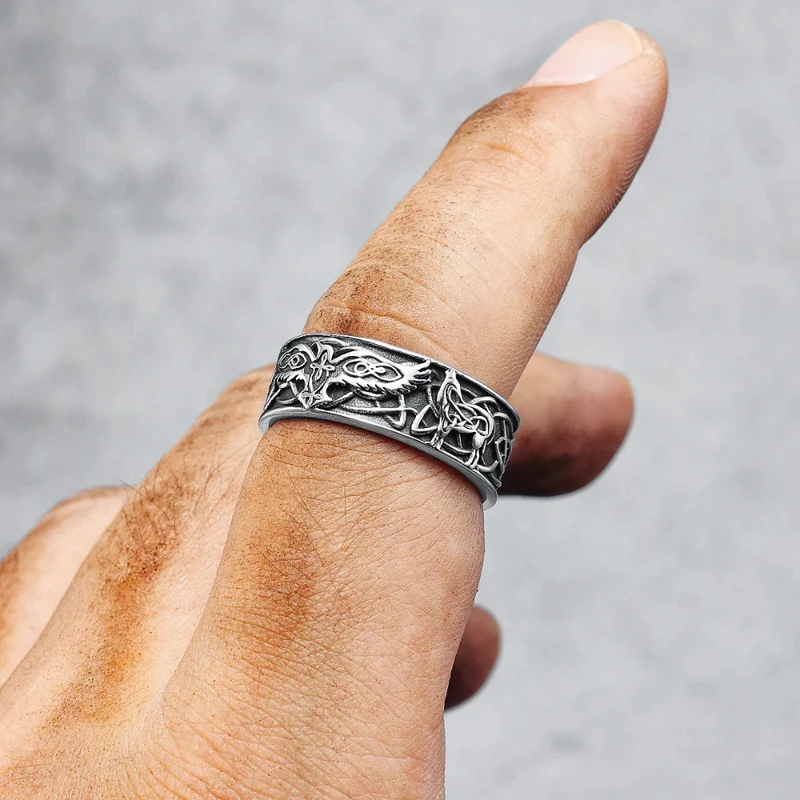 Bague Phœnix Viking
