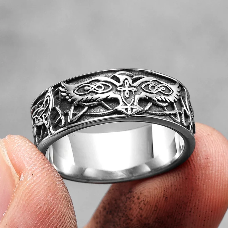 Bague Phœnix Viking
