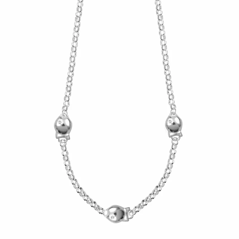 Collier Trois Petits Poissons