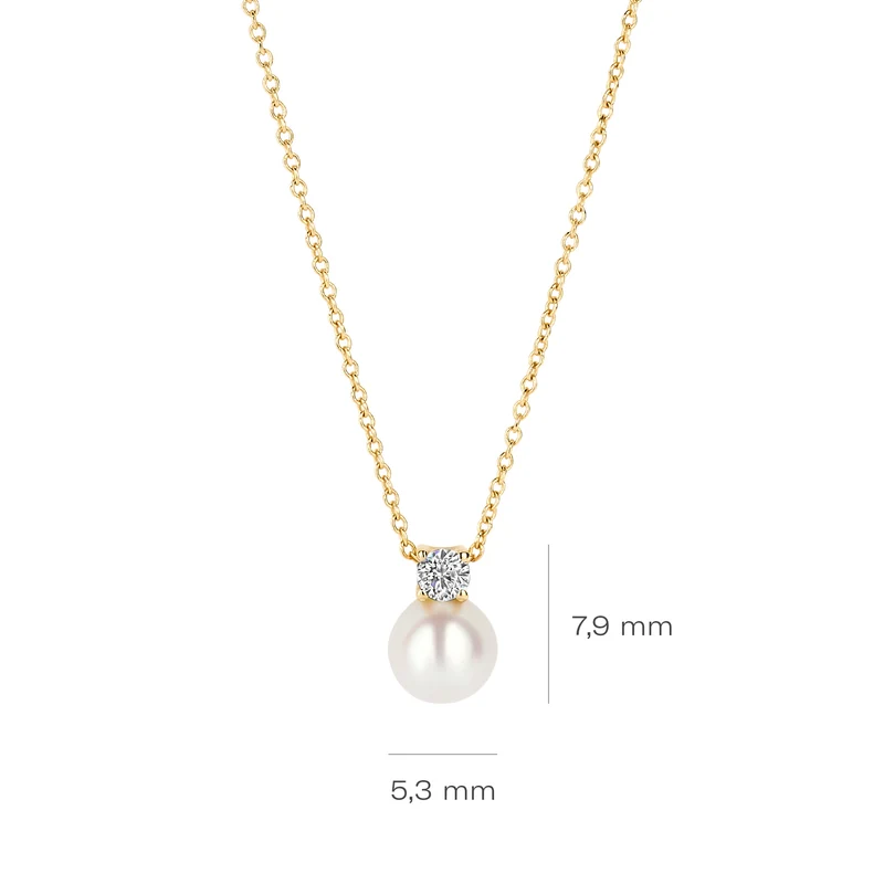 Blush Collier en or 14 carats 3163YPW