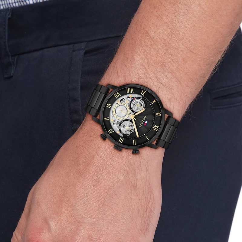 Tommy Hilfiger Montre Homme Noire TH1710706