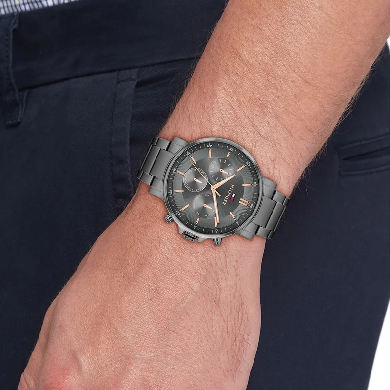 Tommy Hilfiger Montre Homme Grise TH1710711