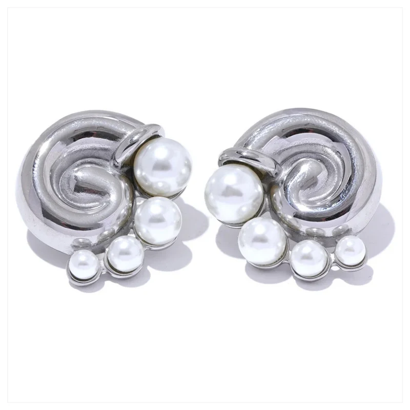 Boucles d'Oreilles Coquillage Design