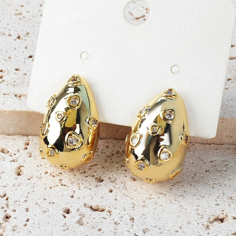 Boucles d'Oreilles Goutte Tendance