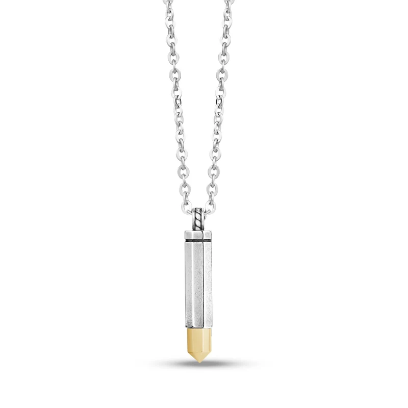 Pendentif Urne Bullet en or