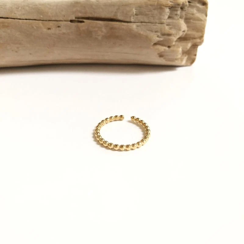 Bague "Meno" acier
